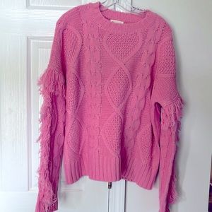 Cute fringed sweater. Size med EUC! Smoke free